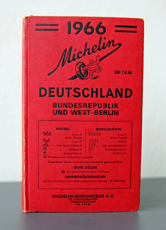 Ganze 66 Restaurants wurden im ersten Guide Michelin Deutschland vor 50 Jahren besprochen.