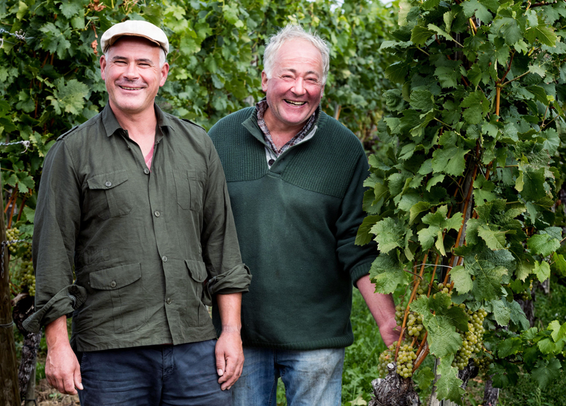 Manfred und Robert Aufricht. Foto: Winfried Heinze