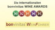 Die Internationalen bonvinitas WINE AWARDS - nächster Termin: 23. September 2024 bonvinitas Punkte, bonvinitas Weinführer, bonvinitas Weintipps, Presseartikel