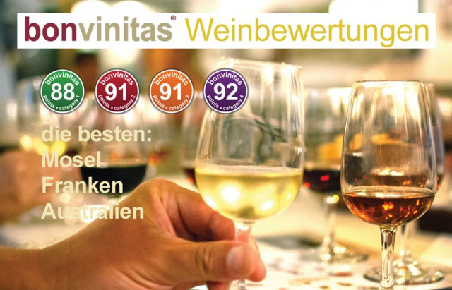 Die besten der bonvinitas Weinbewertung vom 24.10.2019