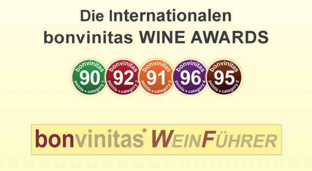 Die Internationalen bonvinitas WINE AWARDS - nächster Termin: 21. Oktober 2024