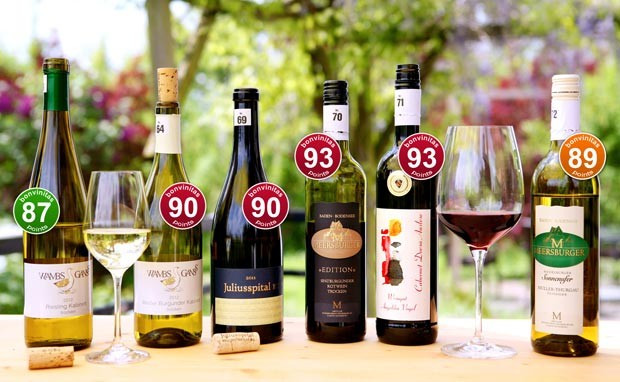 Beste deutsche Weine – bis 93 Punkte!