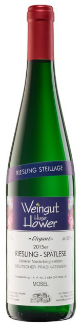 2015 &quot;Eleganz&quot; Riesling Spätlese