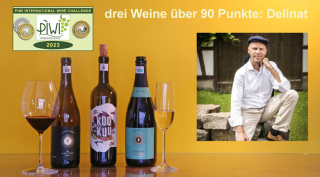 Nicht nur einer sondern drei Weine über 90 Punkte: Delinat