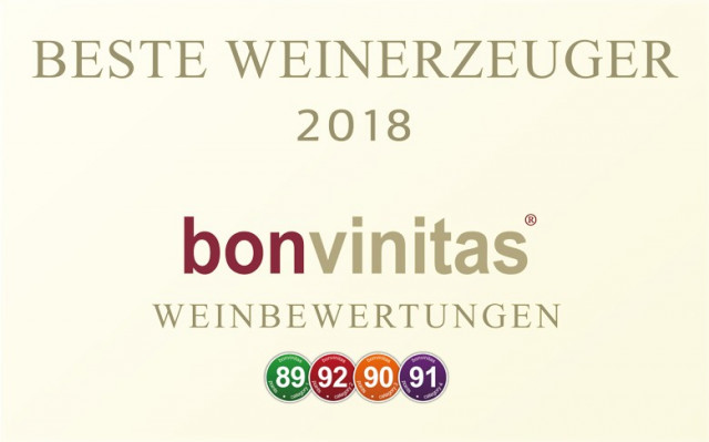 Acht beste Weinerzeuger 2018 – mit hervorragenden Tropfen