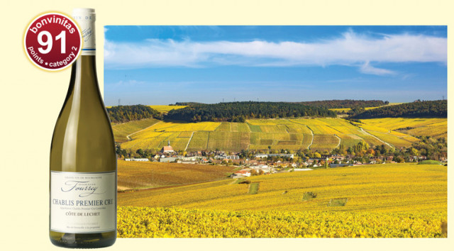 91 bonvinitas points for the 2023 Chablis 1er Cru Domaine Fourrey