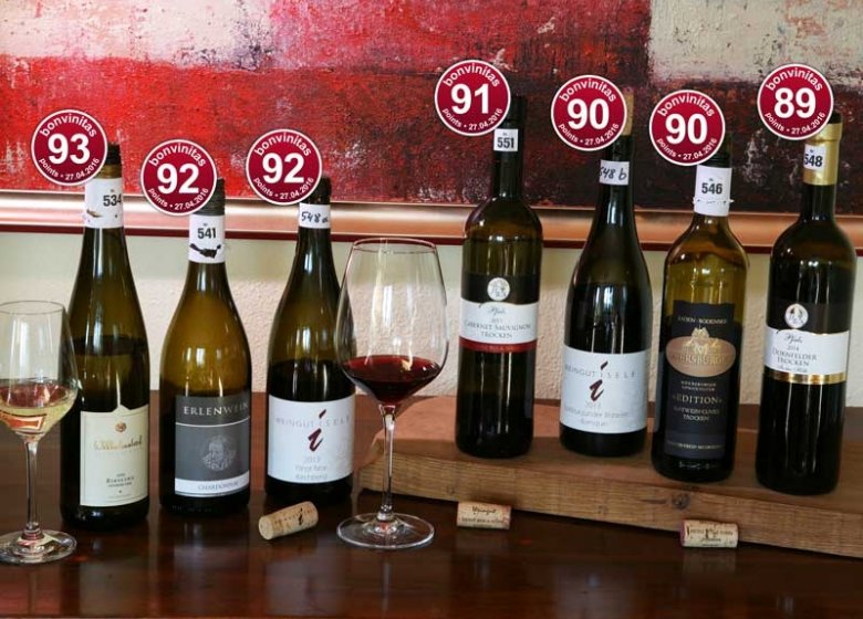 Beste der Weinbewertung vom 27.4.2016 – Kategorie 2