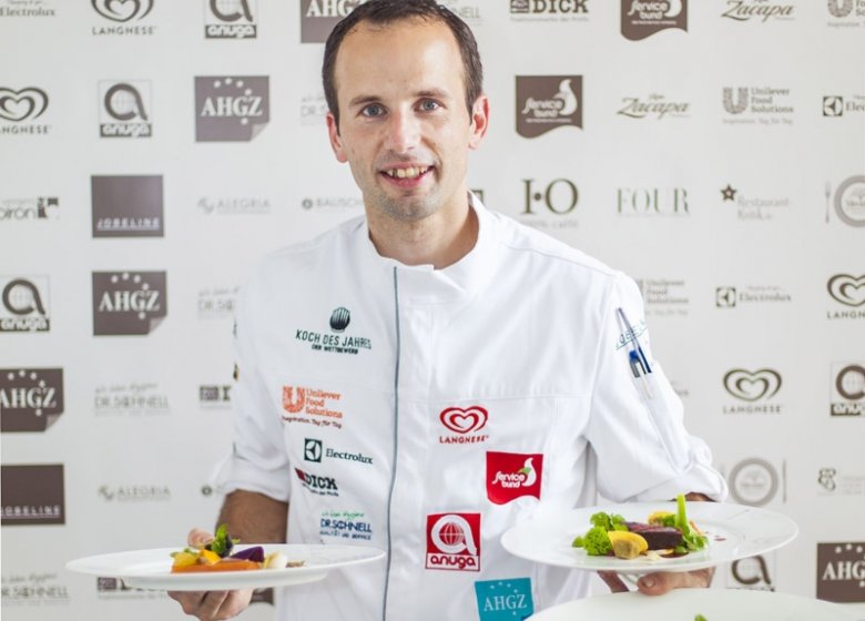 Stefan Lenz, Koch des Jahres 2015, Küchenchef im Hotel Tennerhof, Kitzbühel.