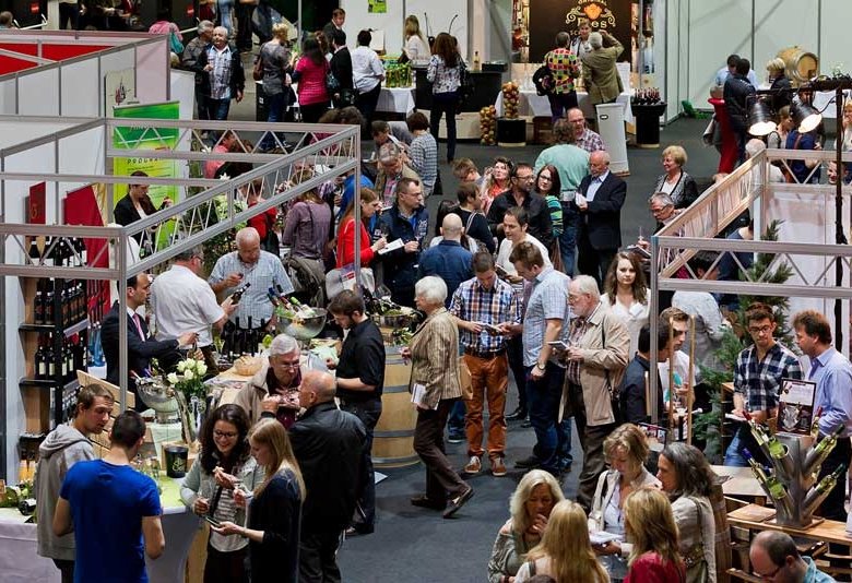 Blick auf die Badische Weinmesse 2015