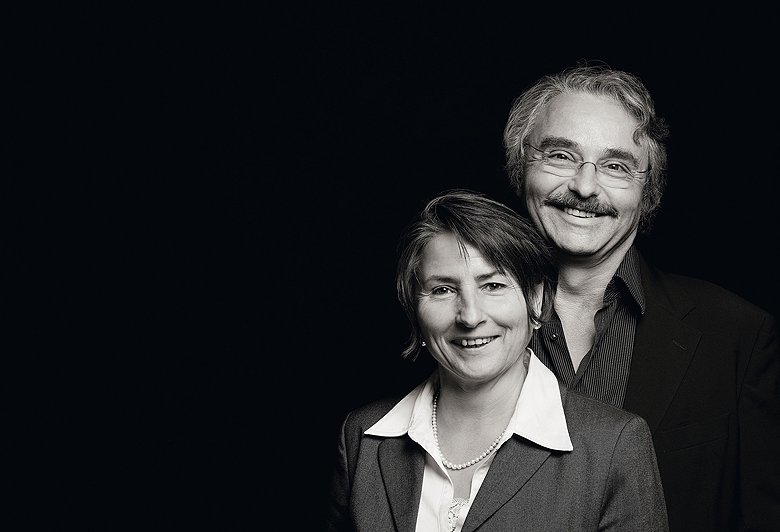 Reinhard Löwenstein und seine Frau Cornelia Heymann-Löwenstein setzen auf die Terrassenlagen der Mosel.